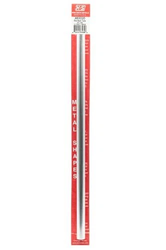 Precision Metals 83035 Round Aluminum Tube, 1/2&quote; OD x 0.035&quote...