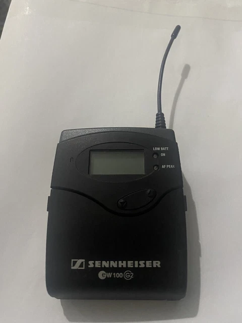 Sennheiser SK100 (EW100) G2  Bodypack Transmitter  830-866 MHz with lapel mic