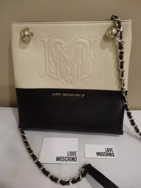 Love Moschino Women's Faux Leather Crossbody Tote Handbag