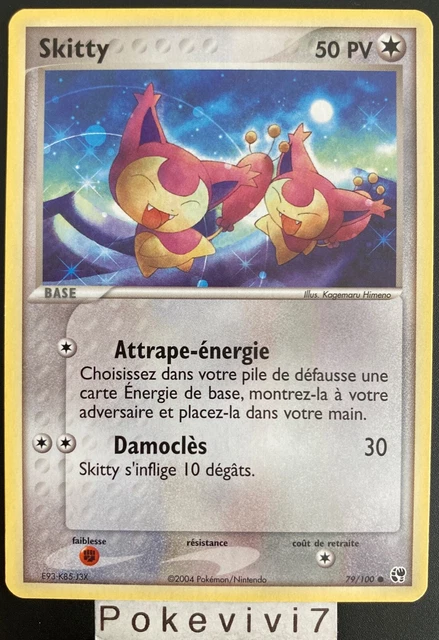 Carte Pokemon SKITTY 79/100 Bloc EX Tempête de Sable FR NEUF
