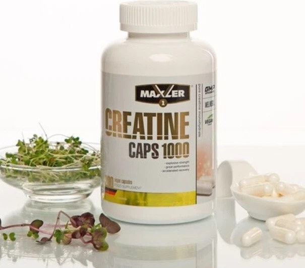 Cápsulas de creatina Maxler 1000 100 cápsulas