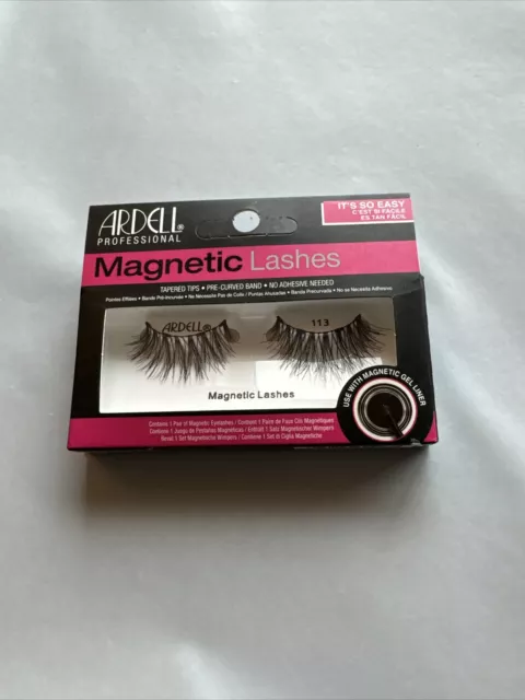 Ardell Professional Magnetic Lashes 113 - Tapered Tips, No Adhesive Needed a