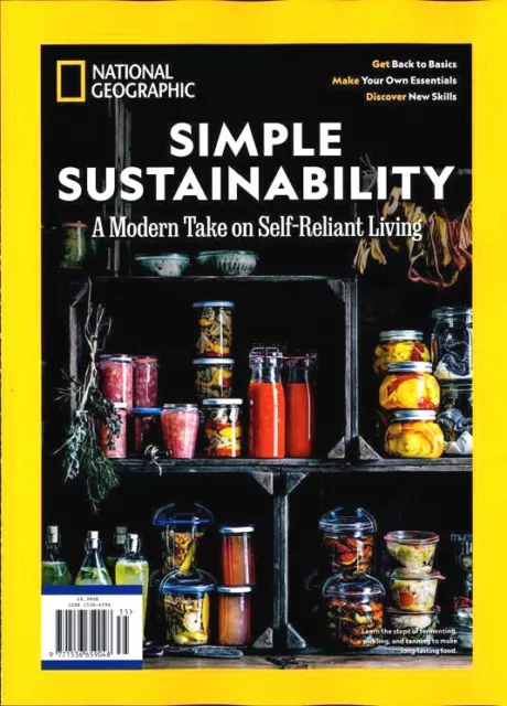 National Geographic Magazine Special Edition ~ Simple Sustainability ~ New