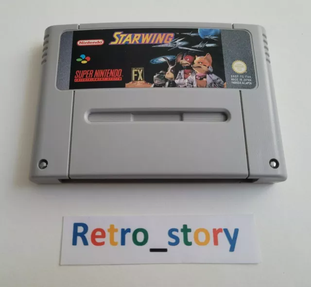 Super Nintendo SNES - Starwing - PAL - FAH