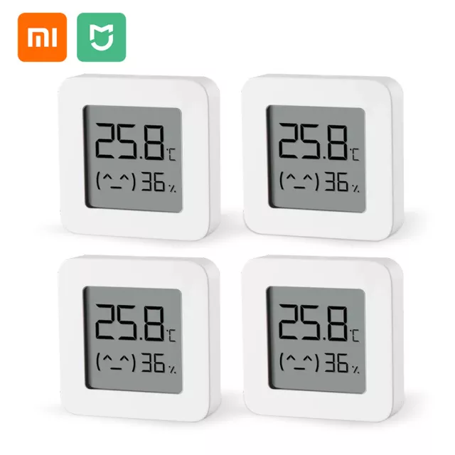 1/4 Pcs Xiaomi Mijia LCD Bluetooth Thermometer Temperature Humidity Monitor Home