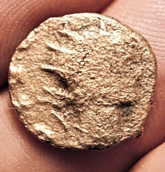 ANCIENT ROMAN BRONZE coin to identify head facing right 5 1.58