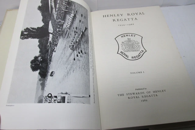 Henley Royal Regatta 1939-1968, 2 volume limited edition set, 1969. 2