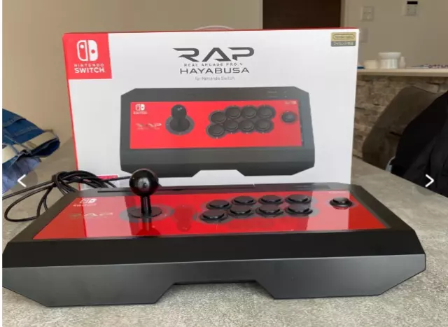 Hori Real Arcade Pro.V Hayabusa for Nintendo Switch Fight Stick RAP From Japan