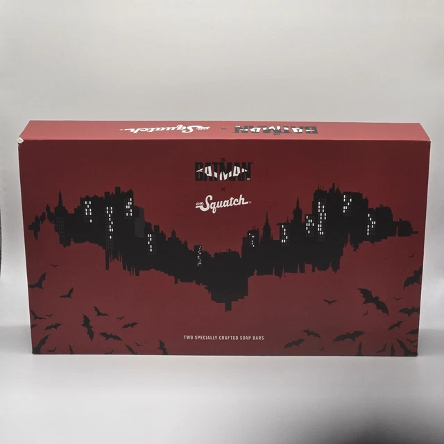 Batman Riddler Squatch DR SQUATCH BATMAN And Riddler Limited Edition Box Set & Bar Soaps *RARE ...