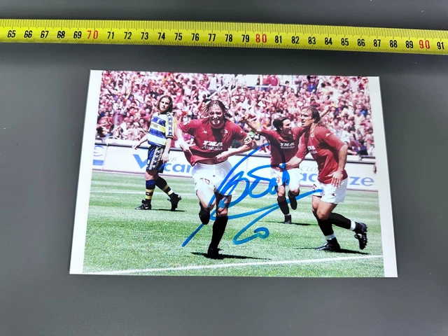 AS Roma - Francesco TOTTI AUTOGRAFATA NO RESERVE - 2001