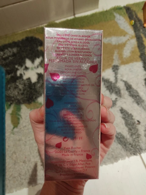 Eau D'été Yria Yves Rocher 100 Ml - Sans Alcool, Sous Blister