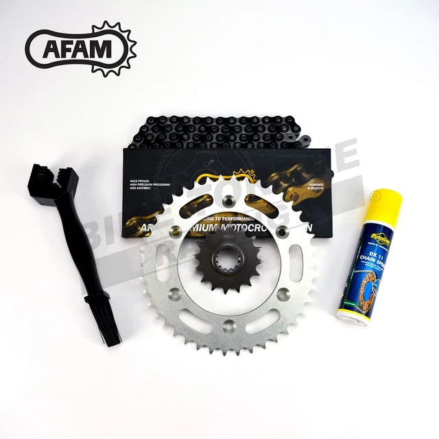 AFAM empfohlenes schwarzes Kettenrad & Kettenrad-Kit passt Honda TRX450 2004-2005