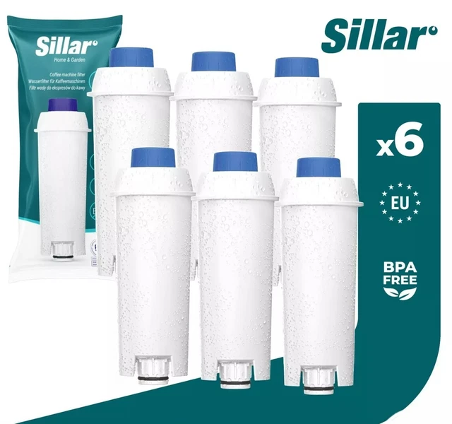 Kit Manutenzione Delonghi: Decalcificante Wessper 0,5L + 5 Filtri Per Macchina Caff&egrave; DLSC002