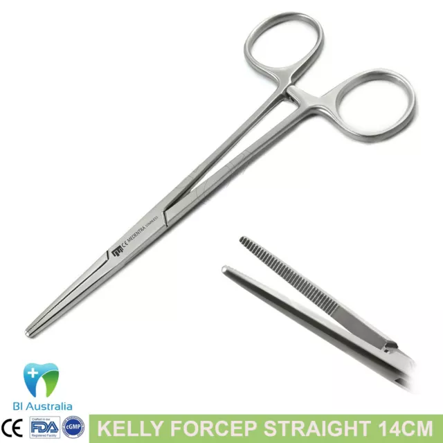 Hemostat Forceps Picking Locking Clamps Fishing Surgical Veterinary Instruments