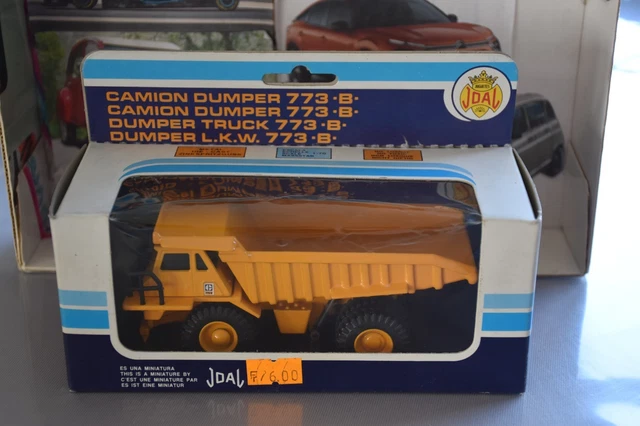 Camion Benne Pegaso JOAL Compact Métal 1/43 - Réf 211 - Neuf En Boîte (TTBE)