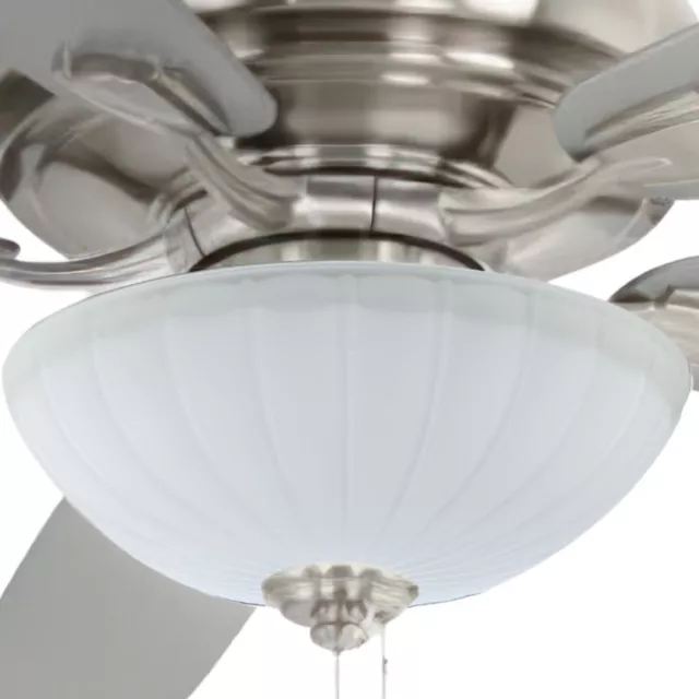 LIGHT FIXTURE REPLACEMENT Glass Shade Frosted White Ceiling fan Light