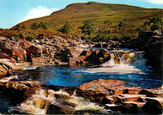 Picture Postcard>>The Falls At Silver Bridge, Strath Garve, Ross-Shire