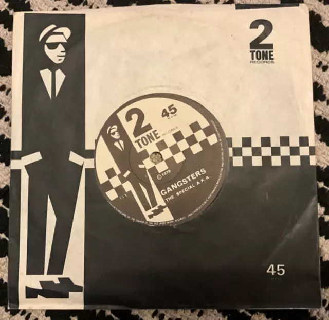 Special Aka Gangsters The Selecter 1979 Uk 2 Tone Vinyl 7" 45 Tt 1 Reggae Ska Ex