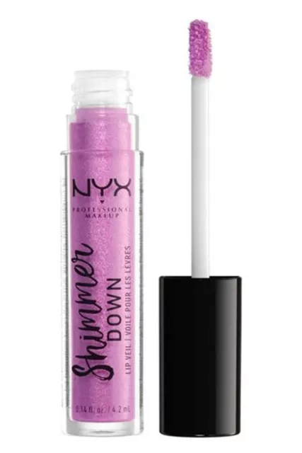 NYX Scintillement Down Lèvre Brillant Voile Jeune Étoile 12 Lèvres