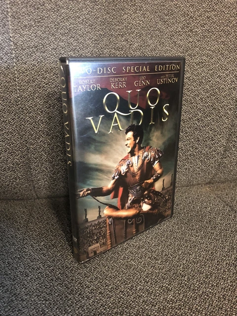 QUO VADIS  2-Disc Special Edition  Robert Taylor Deborah Kerr Peter Ustinov  DVD
