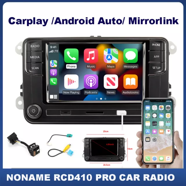 NONAME Car Radio Android Auto Carplay RCD330 RCD360 RCD410 PRO For VW Golf 5 6