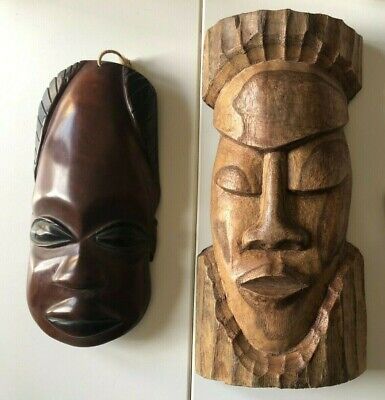 Colección de máscaras decorativas