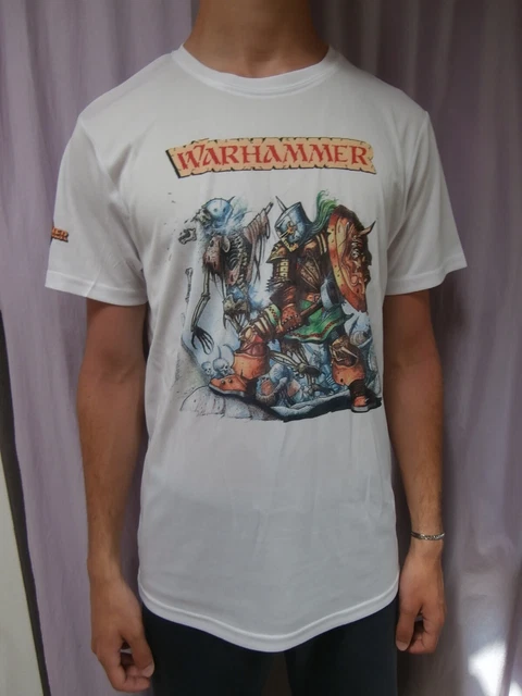 WARHAMMER gioco RPG MAGLIA T-SHIRT maglietta role play NUOVA MOLTO BELLA !!!