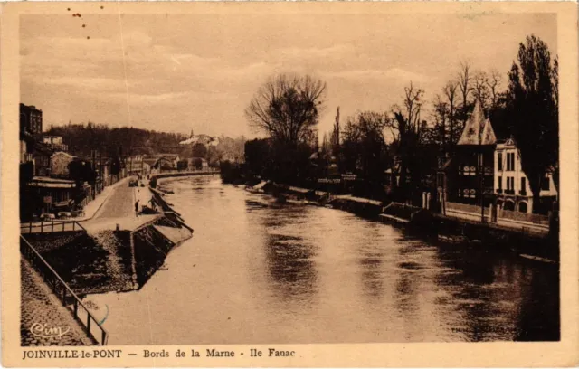 CPA Joinville-le-Pont Bords de la Marne FRANCE (1339464)