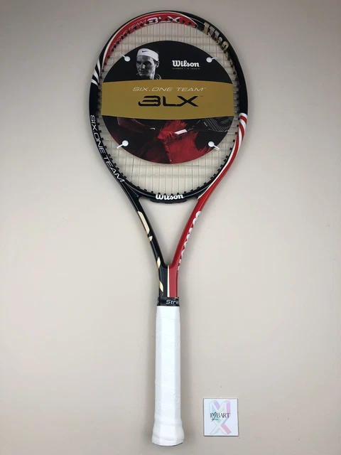 Raquette De Tennis Donnay Xenecore X-Dual Platinum 99 – 320g, Tamis 18x20, Manche L3 (4 3/8) – Quasi Neuve