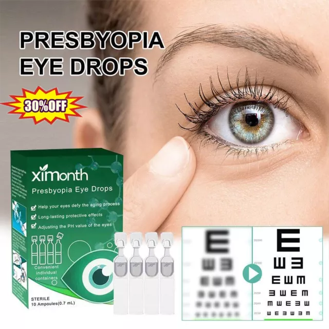 Presbyopia Vision Restore Eye Drops Relieve Fatigue Aningeresting Clean Relieve