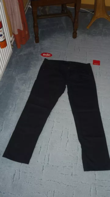 EDC  by Esprit schwarze Jeans "tube slim" Gr. 30/40/ L  Länge 29 TOP