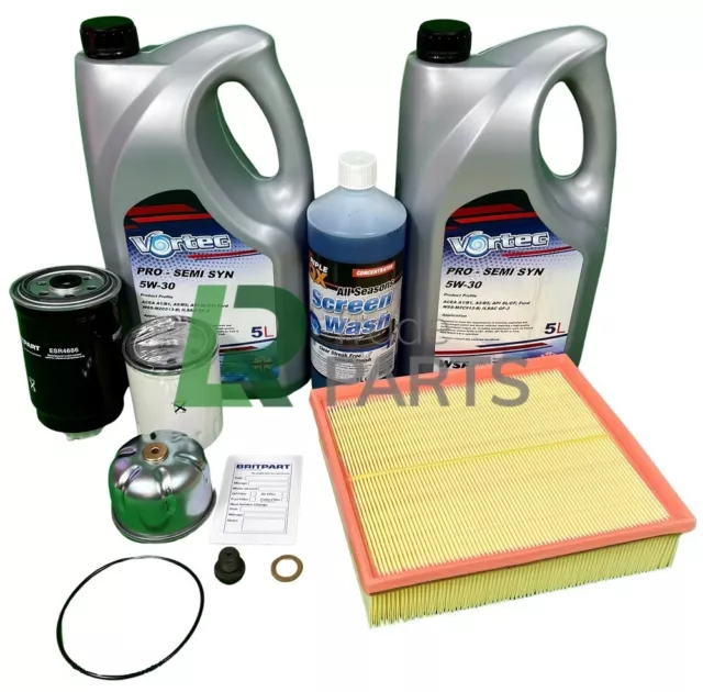 LAND ROVER DISCOVERY 2 Td5 New Full Service Filter Kit Including Oil