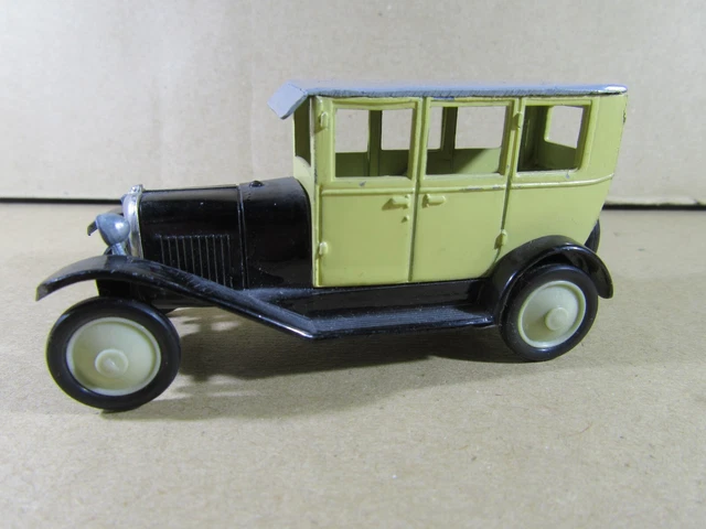 Miniature RAMI JMK 1/43 - Citroën B2 Limousine 1925 - Jaune Foncé Toit Gris Clair