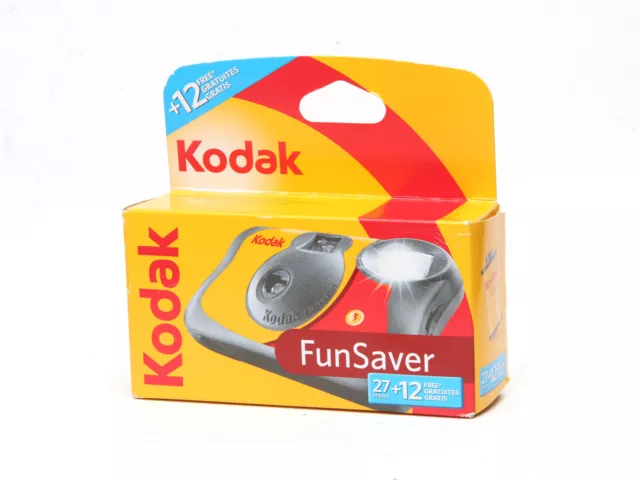 Kodak Funsaver Appareil-Photo Avec Éclair Expired / Dépassée 05/2018