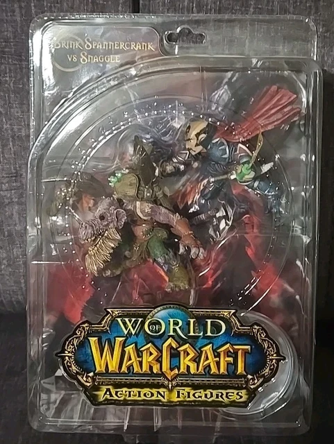 World Of Warcraft Series 8: Gnome Rogue Brink Spannercrank Vs. Kobold Miner Snaggle | Figurky a