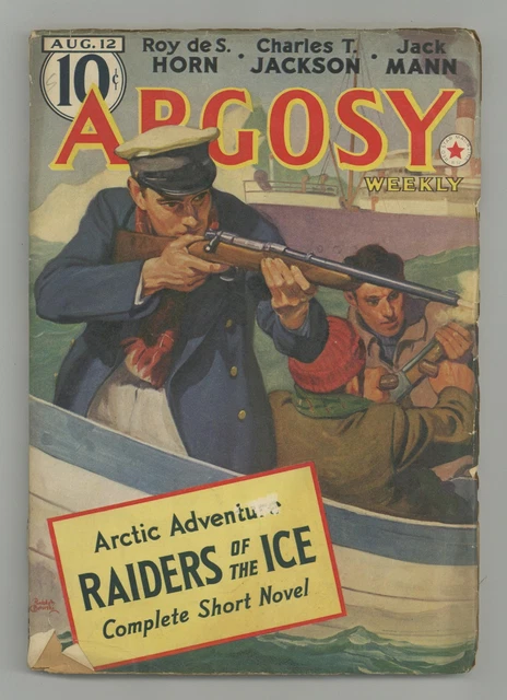 Argosy Part 4: Argosy Weekly Aug 12 1939 GD/VG 3.0
