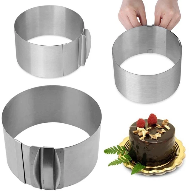 Mousse Cake Baking Tool Cake Ring Mold Kitchen Gadgets Adjustable Cake Mold