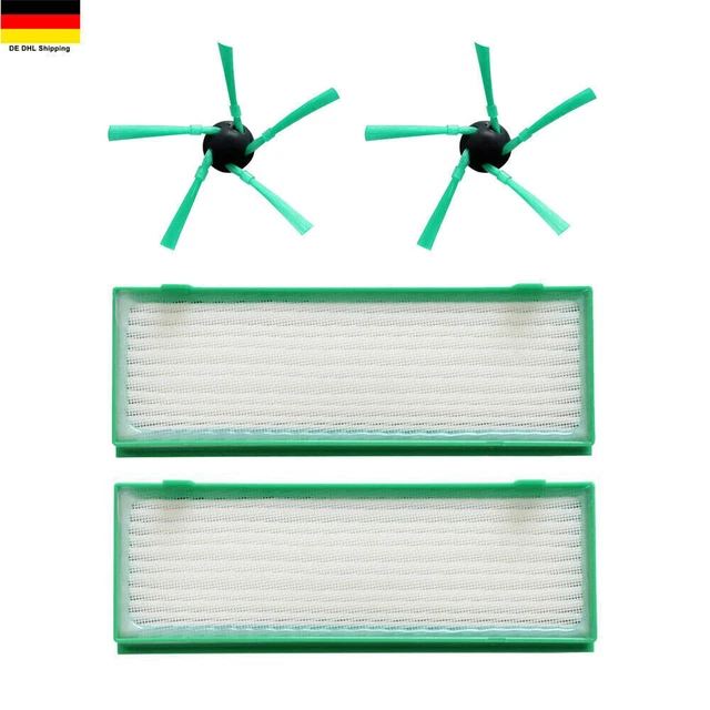 8x Seitenbürsten Für Honiture Saugroboter - Ersatzbürsten Für Reinigungsleistung