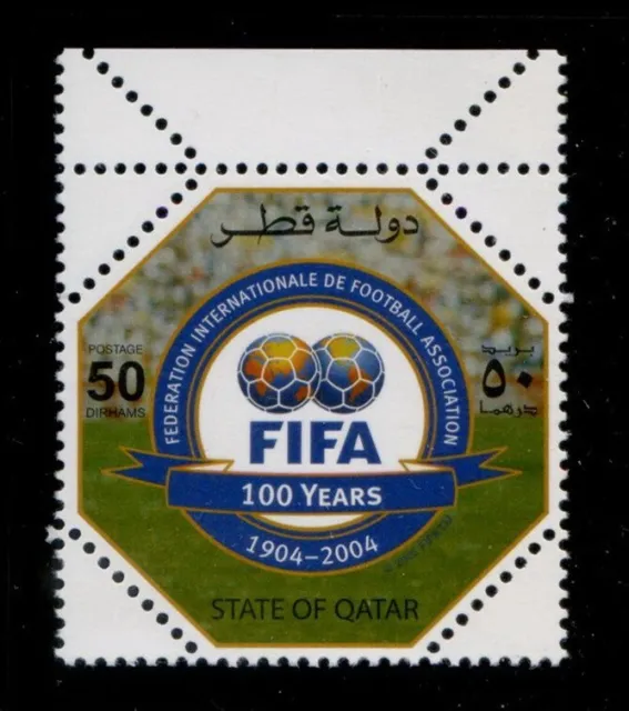 Qatar 2004 MNH** Football*Soccer*Sports*FIFA Centenary*Games*Organisations 1v