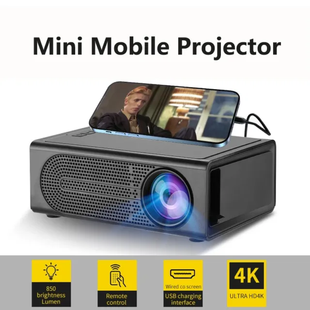 Vidéoprojecteur GENERIQUE Mini projecteur smart dlp android wifi