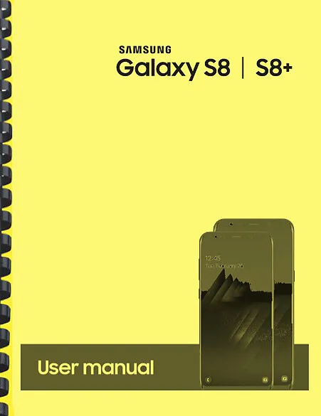 Samsung Galaxy S8 S8+ T-Mobile OWNER'S USER MANUAL