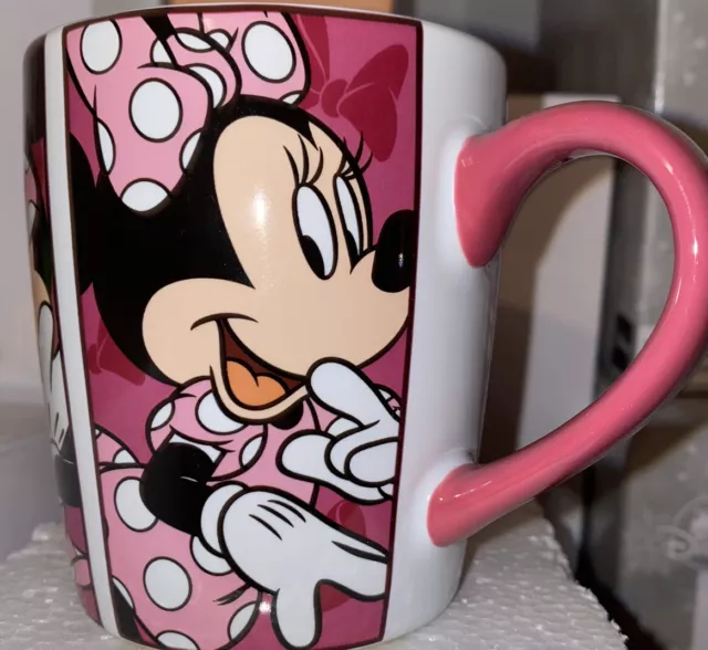 Mug Cup Tasse MINNIE MOUSE Collection Rayé Disneyland Paris Disney