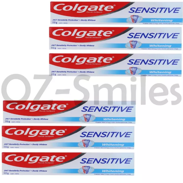 COLGATE 110g TOOTHPASTE SENSITIVE WHITENING