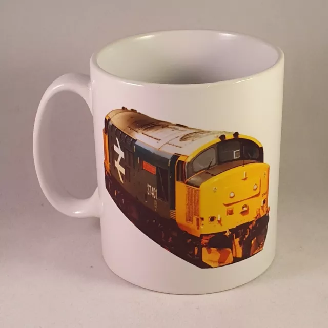 Class 37 Mug - Loco Fleet Train Collection | Railway Cup / Transport Gift