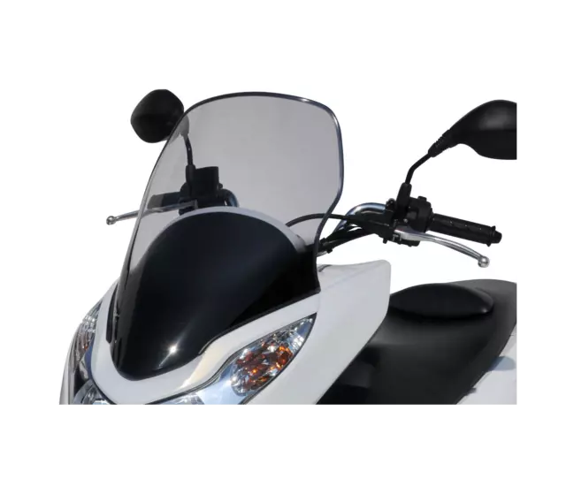 Honda 125 Pcx -10/13- Bulle Haute Ermax Noire Claire -0101118