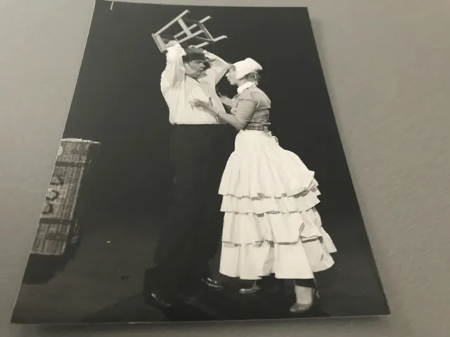 JEAN LE POULAIN et PAULE NOELLE - PHOTO DE PRESSE ORIGINALE 14x20