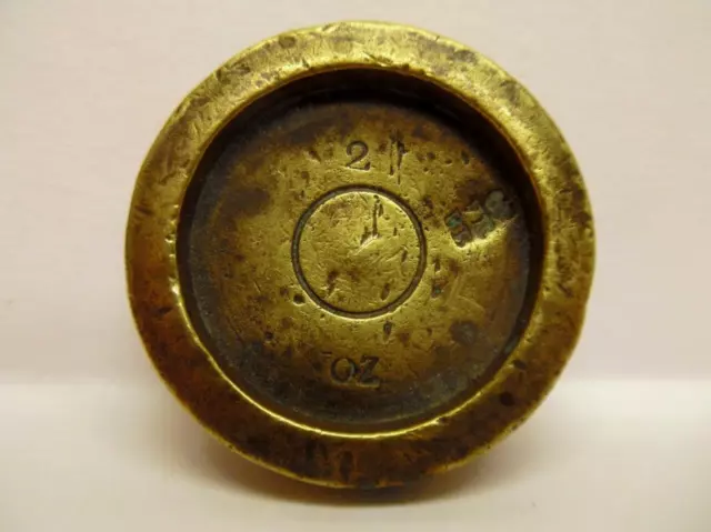 Victorian VR 2oz Brass Weight