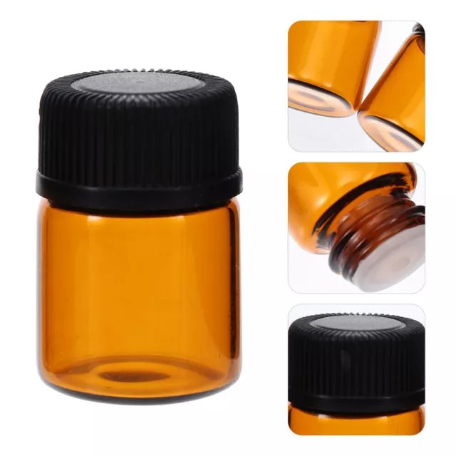 100 Pz Bottiglie Aromaterapia Piccolo Flaconcino Olio Essenziale Cosmetico