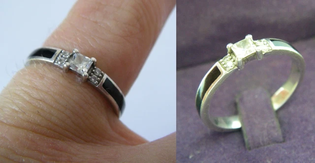 Bague En Argent Massif - Taille 57 - Belle Pièce Jamais Portée - Occasion