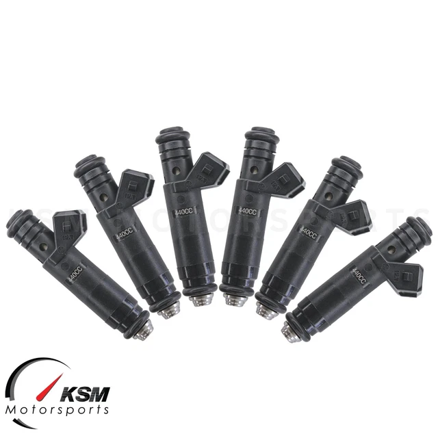4x 440cc Fuel Injectors For Lancia Delta Integrale HF 4WD Turbo Evo – 42lb